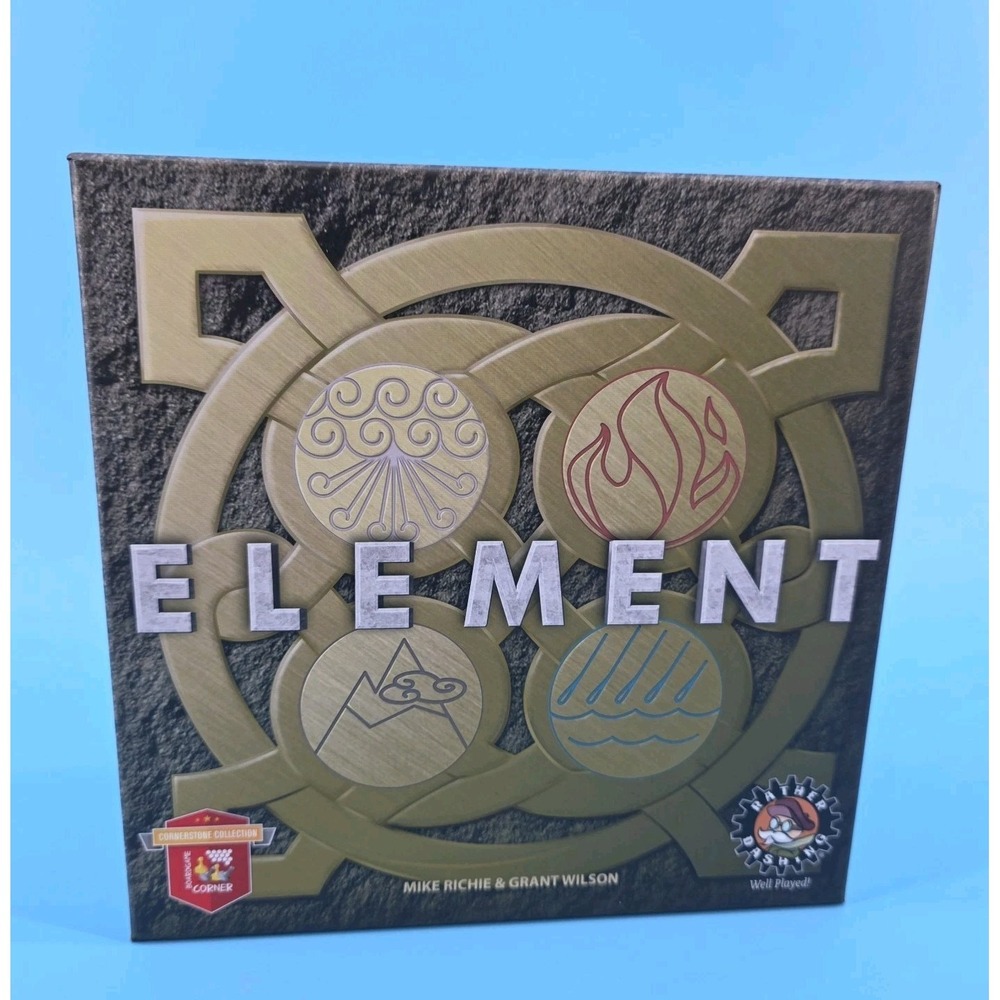Element Board Game by Rather Dashing, Complete in‎ Open Box, Age 14 & UP Mint